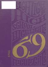 Kingsley High School 1969 yearbook cover photo