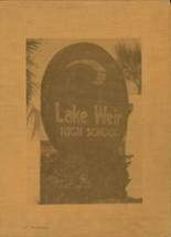 Lake Weir High School 1978 yearbook cover photo