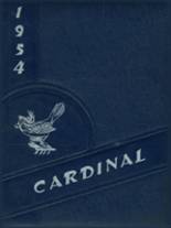 South Haven High School 1954 yearbook cover photo
