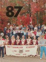 1987 Mattanawcook Academy Yearbook from Lincoln, Maine cover image