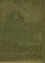 1954 Compton High School Yearbook from Compton, California cover image