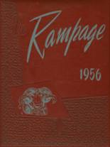 Humboldt High School 1956 yearbook cover photo