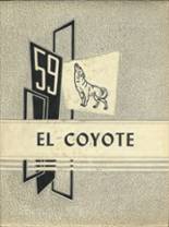 1959 Tatum High School Yearbook from Tatum, New Mexico cover image