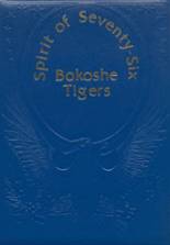 Bokoshe High School 1976 yearbook cover photo