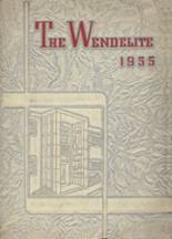 St. Wendelin High School 1955 yearbook cover photo