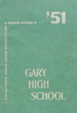 Gary Public High School 1951 yearbook cover photo