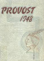 Provo High School 1948 yearbook cover photo