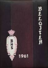 Beloit Memorial High School 1961 yearbook cover photo