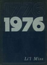 Hattiesburg High School 1976 yearbook cover photo