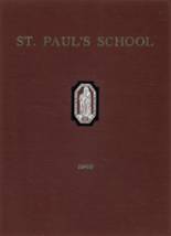 St. Paul's School 1968 yearbook cover photo