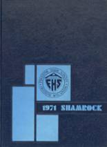 Freedom High School 1971 yearbook cover photo