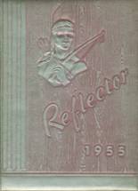 Trafford High School 1955 yearbook cover photo