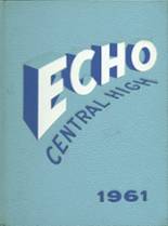Central High School 1961 yearbook cover photo