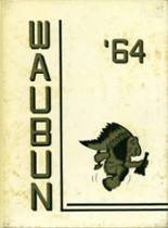 Waupun High School 1964 yearbook cover photo