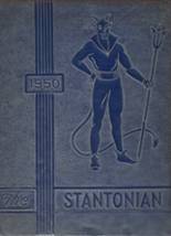 New Stanton Senior High School 1950 yearbook cover photo