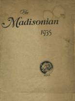 Madison High School 1935 yearbook cover photo