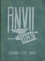 Union City High School 1943 yearbook cover photo