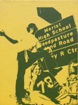 Marist High School 1973 yearbook cover photo