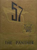 Franklin High School 1957 yearbook cover photo