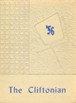 Clifton Springs High School 1956 yearbook cover photo