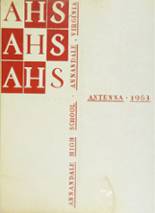 Annandale High School 1963 yearbook cover photo