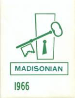 Madison High School 1966 yearbook cover photo