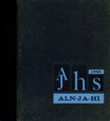 Allen Jay High School 1966 yearbook cover photo