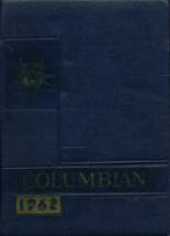 Columbia High School 1962 yearbook cover photo