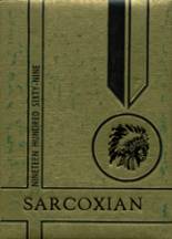 Sarcoxie High School 1969 yearbook cover photo