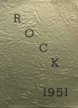 Rock Valley High School 1951 yearbook cover photo