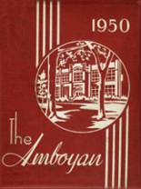 Amboy High School 1950 yearbook cover photo