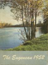 Eugene High School 1952 yearbook cover photo