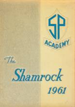 St. Patrick Academy 1961 yearbook cover photo