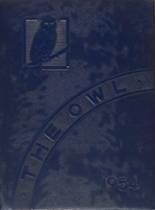 Hale Center High School 1954 yearbook cover photo