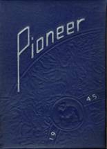 Poland Seminary High School 1945 yearbook cover photo