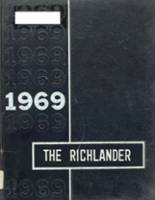 Richland High School 1969 yearbook cover photo