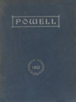 1932 Powell County High School Yearbook from Deer lodge, Montana cover image