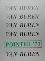 Van Buren High School 1973 yearbook cover photo