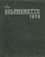 Sulphur Springs High School 1939 yearbook cover photo