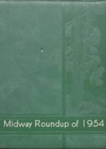 1954 Midway High School Yearbook from Kingston, Tennessee cover image