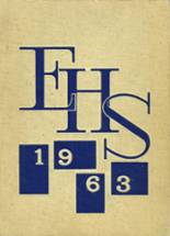 Elkhart High School (thru 1972) 1963 yearbook cover photo