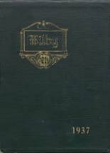 Wilby High School 1937 yearbook cover photo