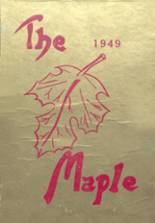 Maple Valley High School 1949 yearbook cover photo