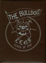 English High School 1957 yearbook cover photo