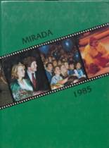 Miramonte High School 1985 yearbook cover photo