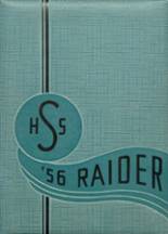 Sloan High School 1956 yearbook cover photo