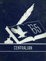 Central High School 1965 yearbook cover photo