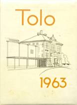 Tolt High School 1963 yearbook cover photo