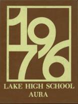 Lake High School 1976 yearbook cover photo