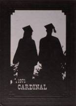 Miller High School 1971 yearbook cover photo